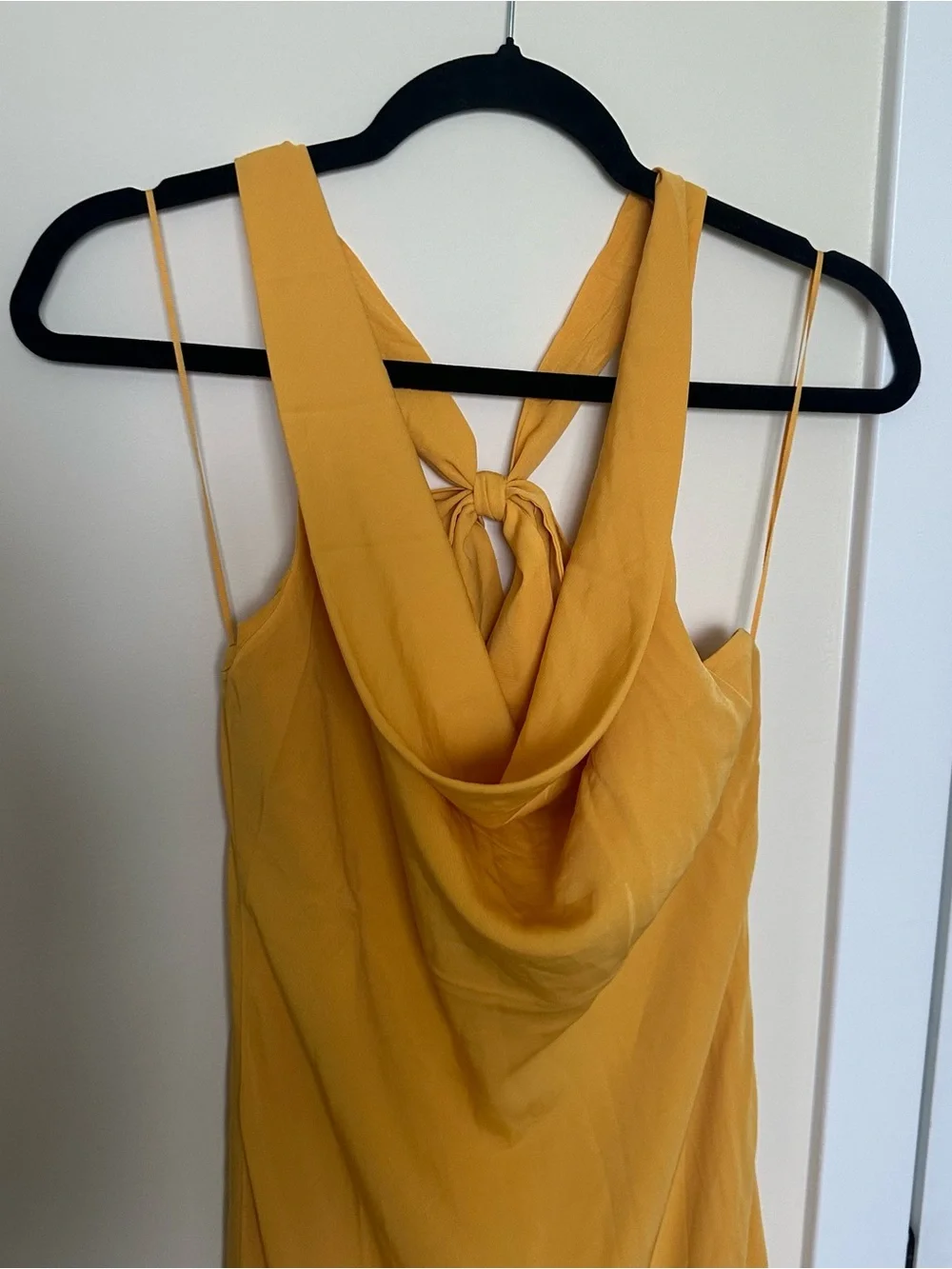 Abercrombie Cowl Halter Maxi Dress - M